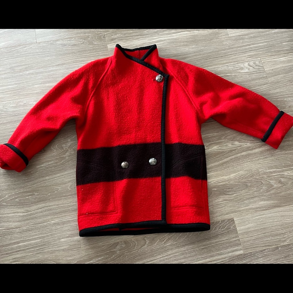 Hudson Bay 100% wool 3/4 length coat.